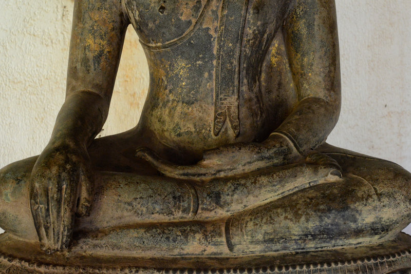 Wirklich sehr schöne Buddhastatuen gibt es